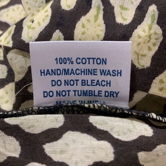 NILA Rubin Kajol Pants Hand Block Printed Pure Cotton Palazo Pants women’s L/XL - Picture 7 of 11